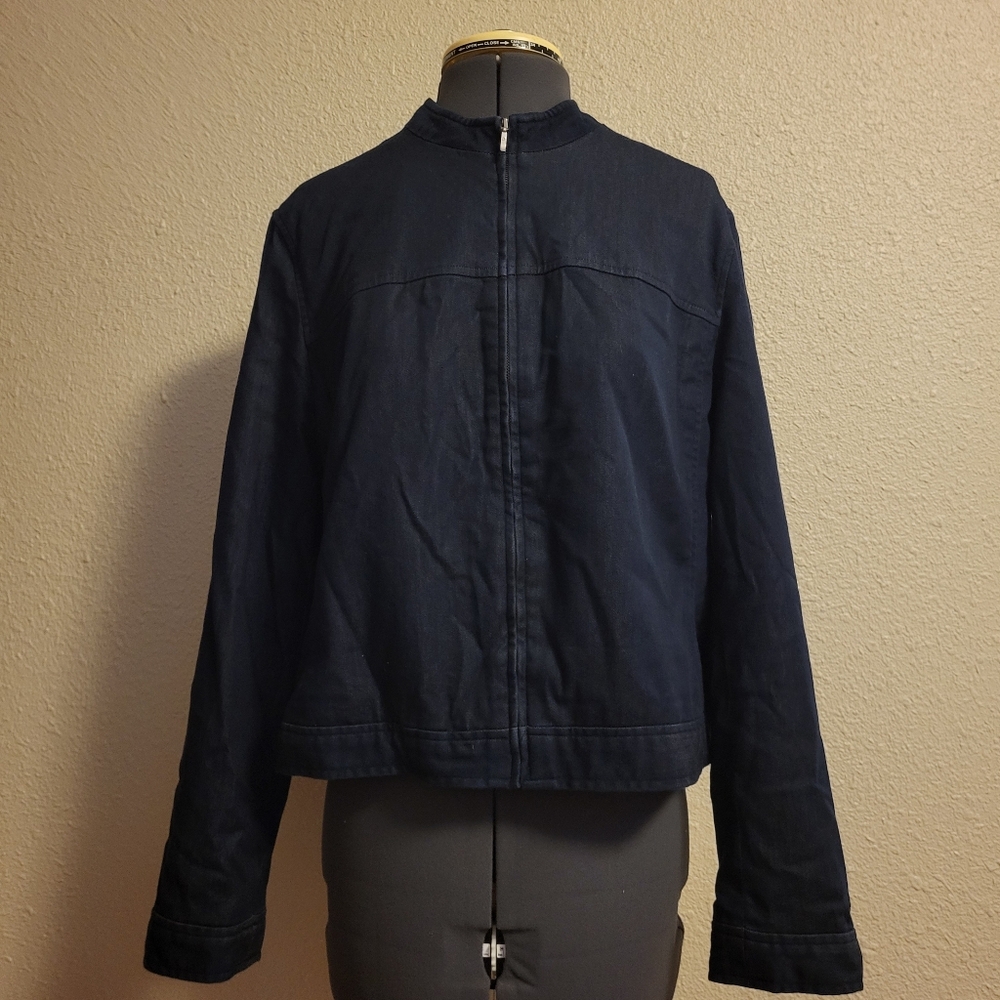 apostrophe Stretch Navy Jacket Size 16